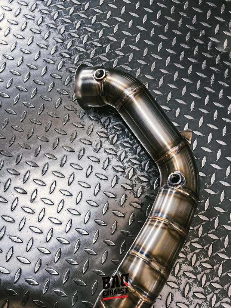 Downpipe BAQ Exhaust Mercedes C63 / C63 S AMG W205 Facelift con GPF (2018+) – foto 10
