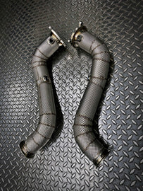 Downpipe decat BAQ Exhaust McLaren 720S – foto 2
