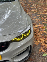 Carica l'immagine nel visualizzatore di Gallery, Moduli LED DRL Gialli SK-Import per Fari BMW M3 F80 M4 F82 F83 LCI - foto 5