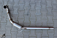 Downpipe BAQ Exhaust Audi A3 8P 2.0 TDI BMN 170 CV (2003-2008) – foto 1