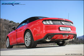 Scarico completo cat-back Ford Mustang Mk6 5.0 V8 422cv | Inoxcar