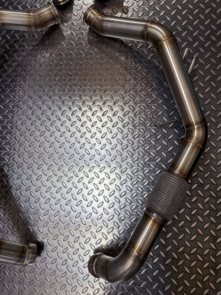 Downpipe LONG BAQ Exhaust Porsche Panamera 971 GTS / Turbo / Turbo S E-Hybrid 4.0 V8 (2016-2023) – foto 4