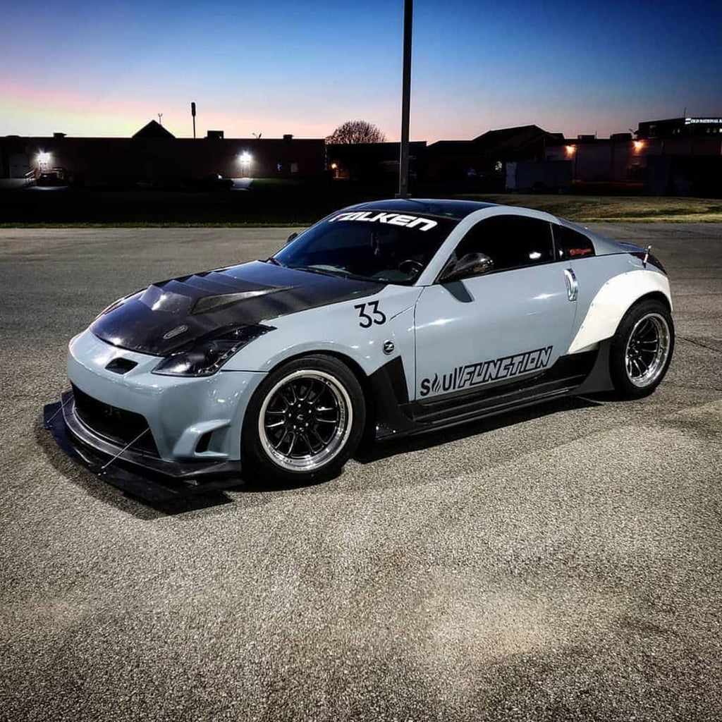 Paraurti Anteriore INGS Style SK-Import Vetroresina Nissan 350Z Z33 - foto 2