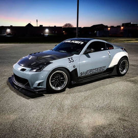 Paraurti Anteriore INGS Style SK-Import Vetroresina Nissan 350Z Z33 - foto 2