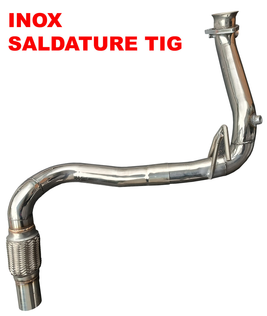 Downpipe House-Tuning JP1 in acciaio inox per Jeep Wrangler 2.8 CRD