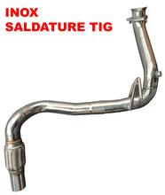 Carica l'immagine nel visualizzatore di Gallery, Downpipe House-Tuning JP1 in acciaio inox per Jeep Wrangler 2.8 CRD