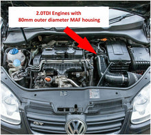 Carica l'immagine nel visualizzatore di Gallery, Kit aspirazione diretta Ramair JSK-120-BK per VW Golf 5, Audi A3 8P e Seat Leon 2 TDI