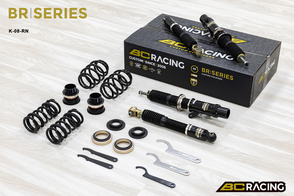 Assetto Regolabile BC Racing BR-RN Coilovers per Peugeot 207, inc. RC (06-14)