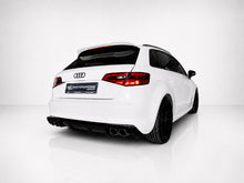 Diffusore posteriore Audi A3 8V Sportback (2013-2016) (scarico sinistro e destro)