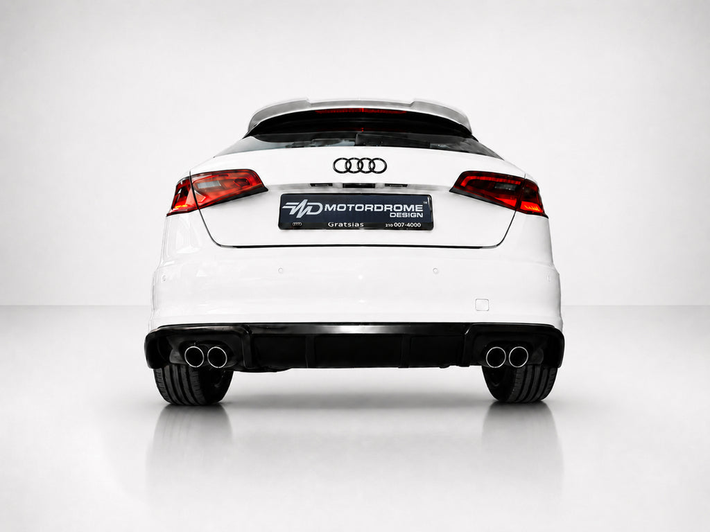 Diffusore posteriore Audi A3 8V Sportback (2013-2016) (scarico sinistro e destro) - foto 2