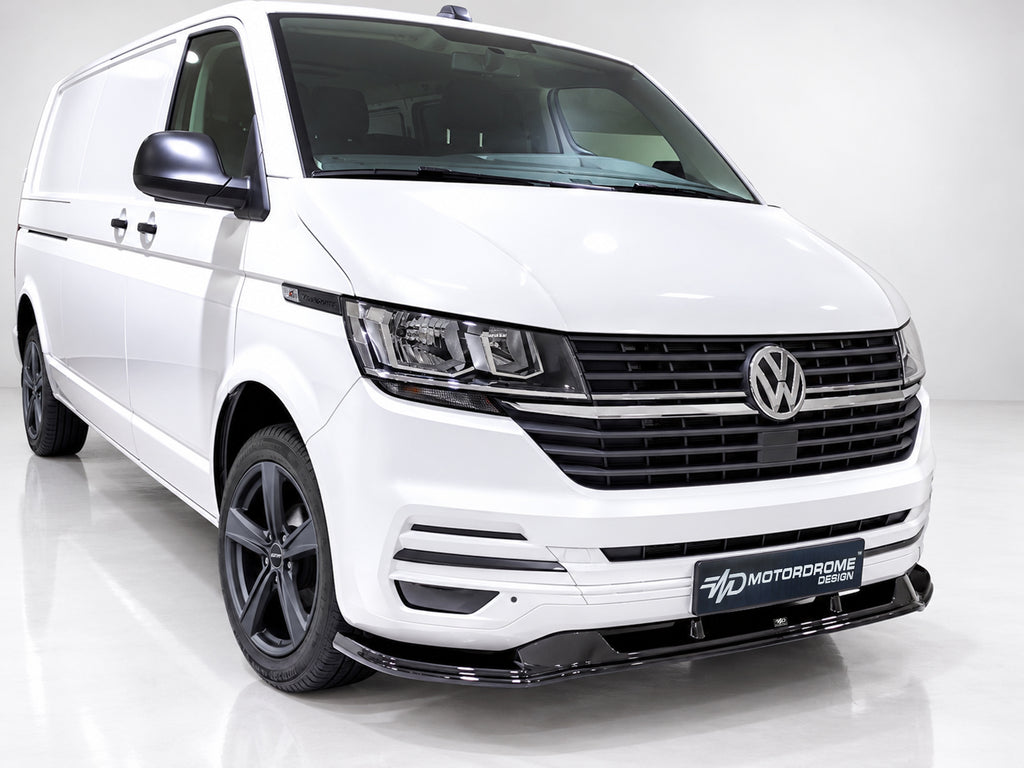 Splitter anteriore V.1 Volkswagen T6.1 paraurti standard