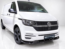 Splitter anteriore V.1 Volkswagen T6.1 paraurti standard