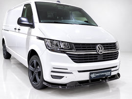 Splitter anteriore V.1 Volkswagen T6.1 paraurti standard
