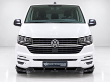 Splitter anteriore V.1 Volkswagen T6.1 paraurti standard - foto 2