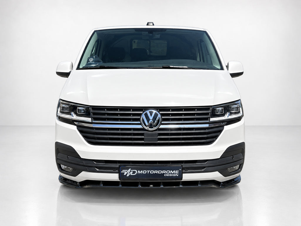 Splitter anteriore V.2 Volkswagen T6.1 paraurti standard