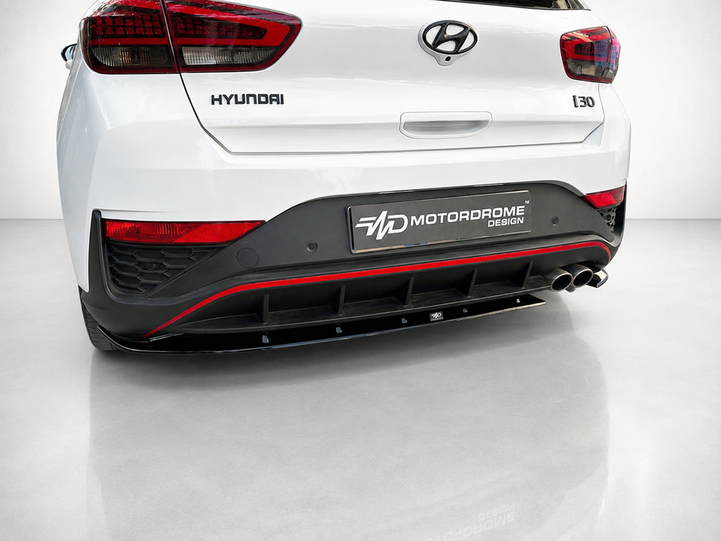 Splitter posteriore Hyundai i30 Mk3 N-Line hatchback Facelift (2020-) - foto 4