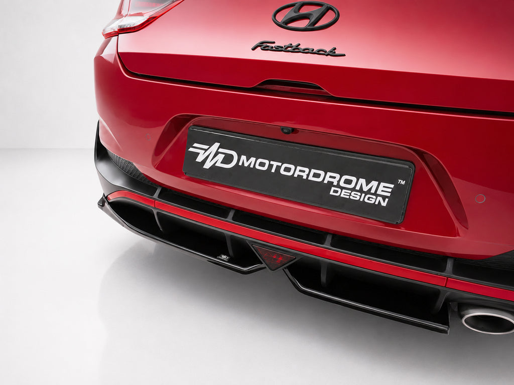Splitter posteriore Hyundai i30 Mk3 N-Line Fastback Facelift - foto 4