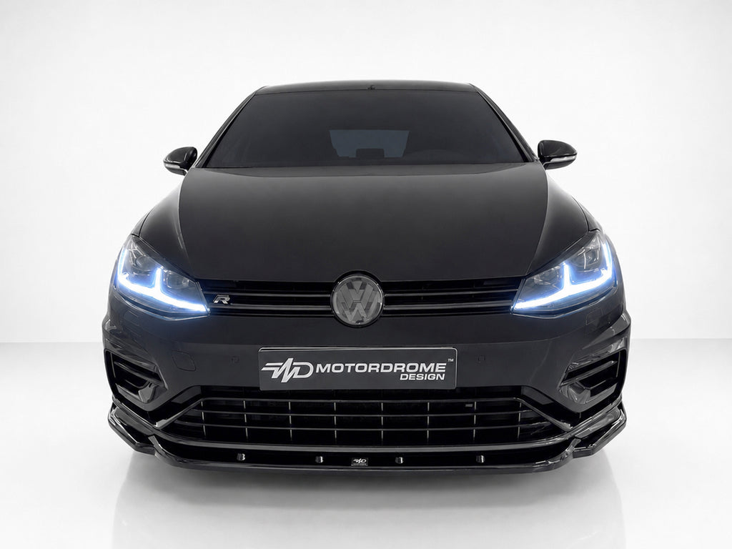 Splitter anteriore V.1 Volkswagen Golf Mk7 Facelift R / R-Line
