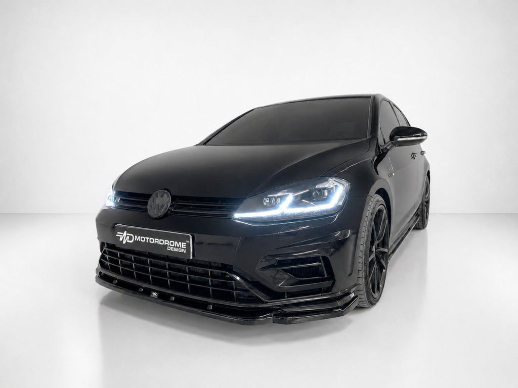 Splitter anteriore V.1 Volkswagen Golf Mk7 Facelift R / R-Line - foto 2