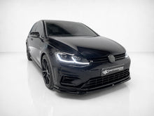 Splitter anteriore V.2 Volkswagen Golf Mk7 Facelift R / R-Line - foto 2