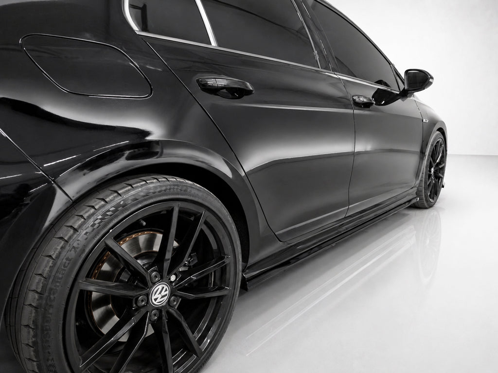 Estensioni minigonne Volkswagen Golf Mk7 Facelift R / R-Line - foto 3