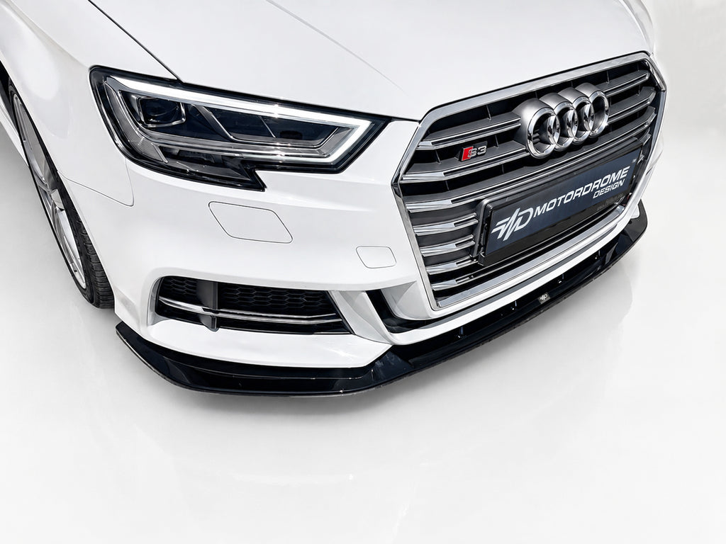 Splitter anteriore Audi S3 / A3 S-Line 8V Facelift Sportback - foto 2