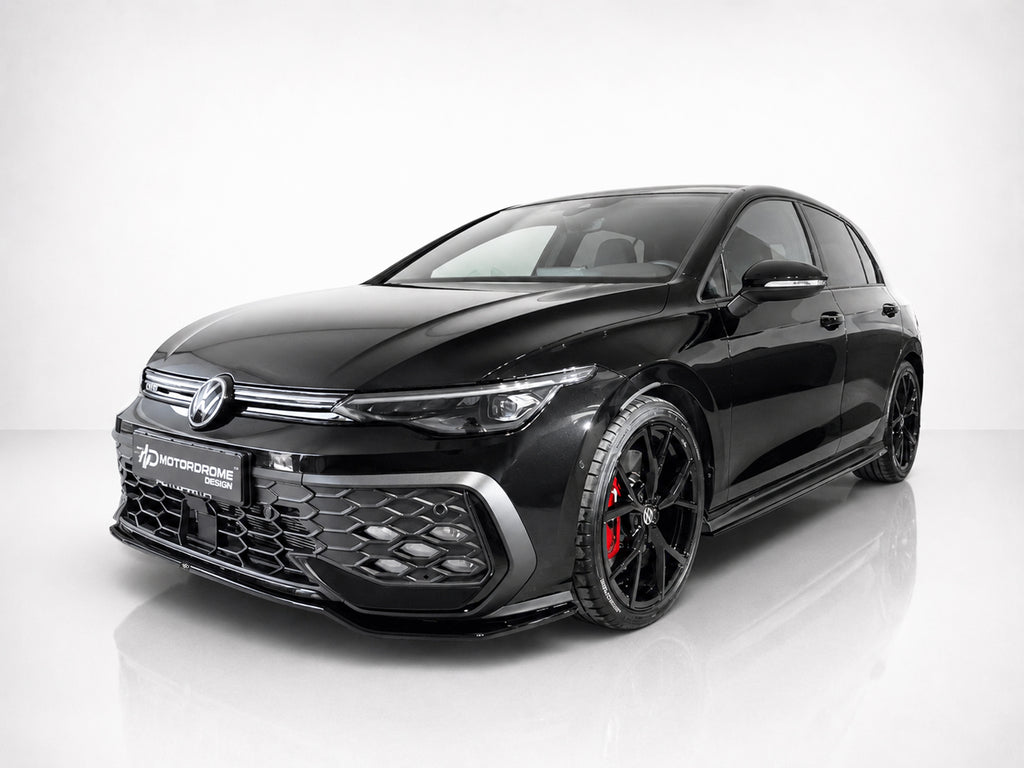 Splitter anteriore V.2 Volkswagen Golf Mk8 Facelift GTI / GTE / R-Line - foto 2