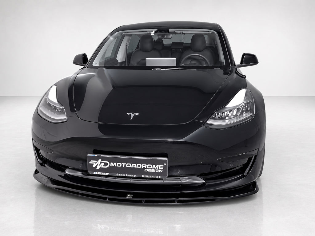 Splitter anteriore V.2 Tesla Model 3 - foto 3