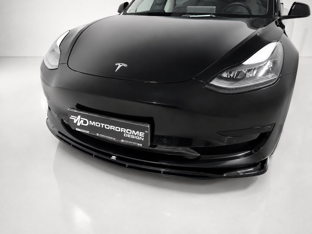 Splitter anteriore V.2 Tesla Model 3 - foto 4