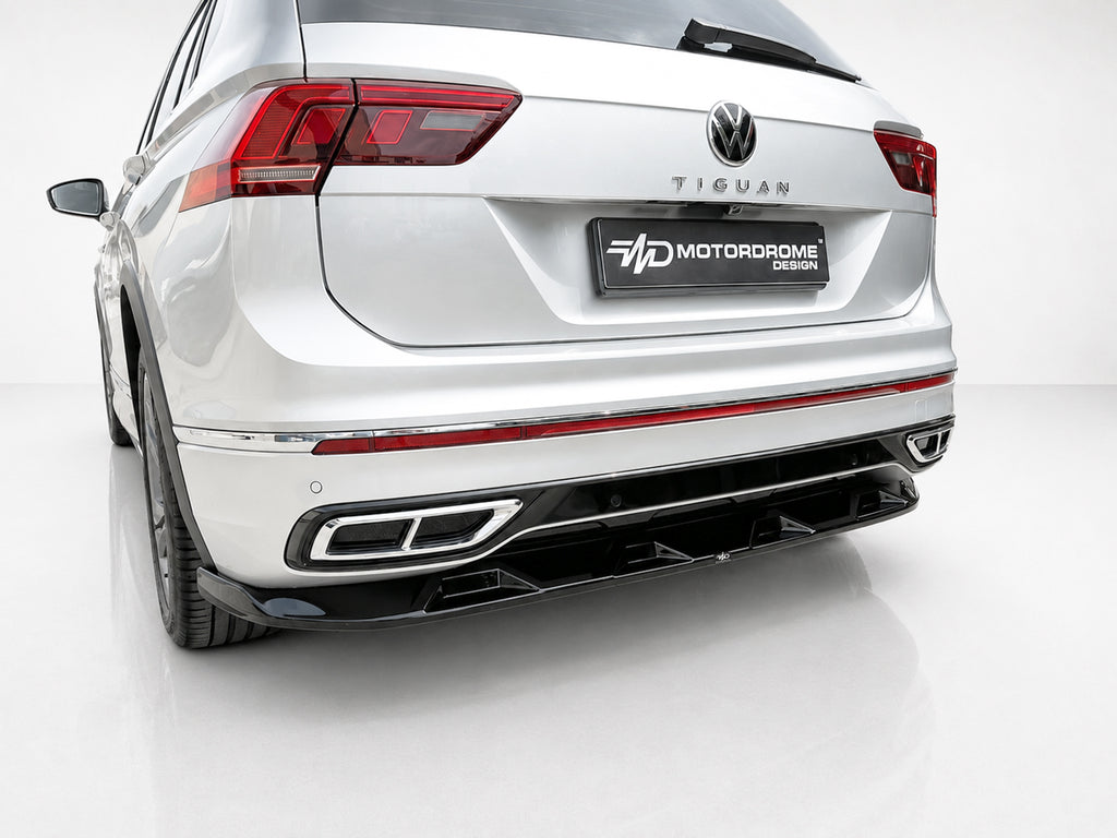 Splitter posteriore Volkswagen Tiguan R-Line Mk2 Facelift (2020-2024) - foto 3