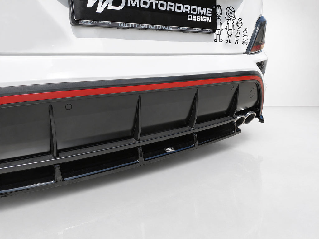 Splitter posteriore Hyundai Kona N-Line Mk1 Facelift - foto 3