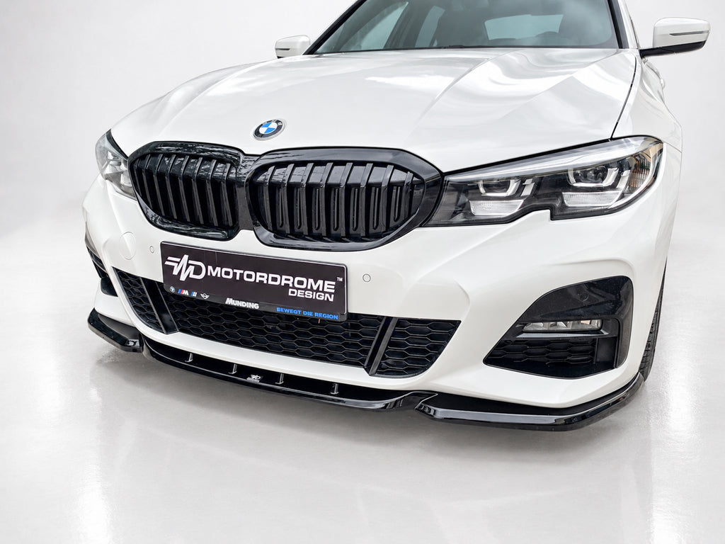 Splitter anteriore BMW Serie 3 G20 / G21 M-Pack / M340i (2018-2022) - foto 3