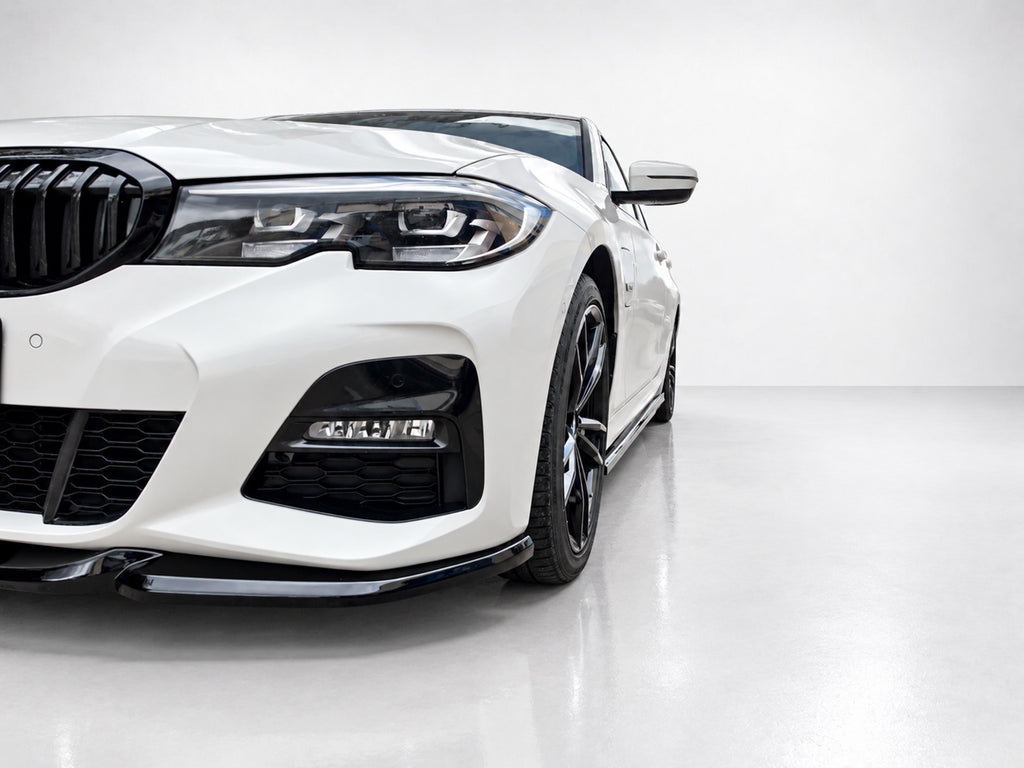 Splitter anteriore BMW Serie 3 G20 / G21 M-Pack / M340i (2018-2022) - foto 6