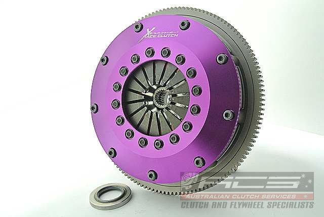 Kit frizione + volano Xtreme Performance Ø 200 mm ceramico rigido bidisco - coppia 1200 Nm - 23 denti - Ø mozzo 24.3 mm - KAU20521-2E