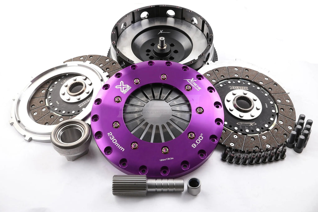 Kit frizione + volano Xtreme Performance Ø 230 mm organico bidisco - coppia 1200 Nm - BMW Serie 1 E82 E88 2007-2013 / BMW Serie 3 E90 E91 E92 E93 2006-2013