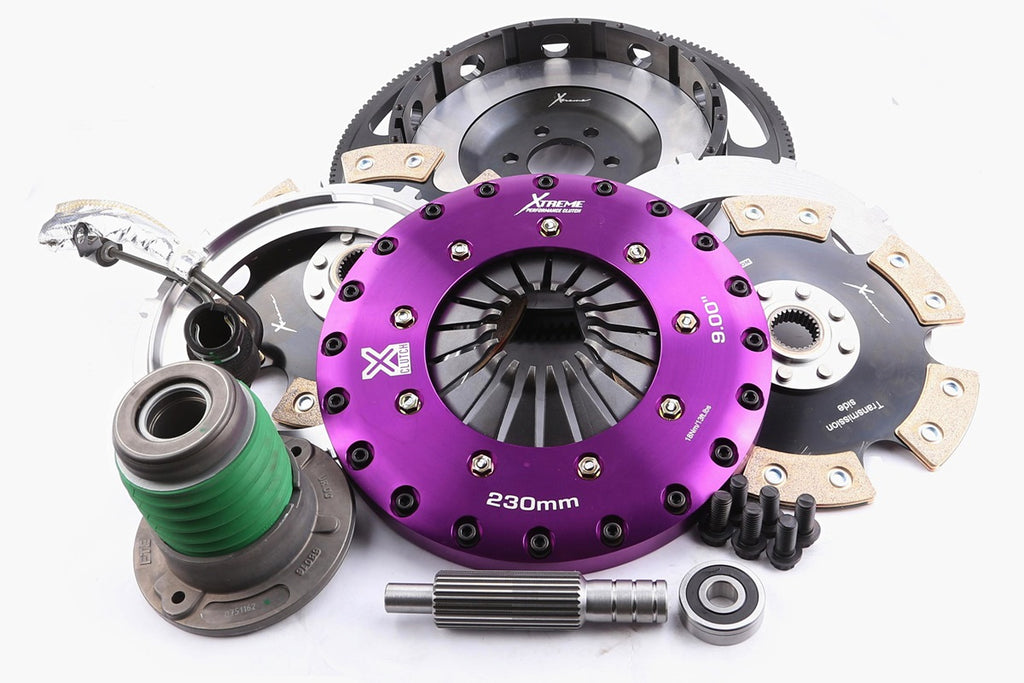 Kit frizione + volano Xtreme Performance Ø 230 mm ceramico rigido bidisco con reggispinta idraulico CSC - coppia 1800 Nm - Chevrolet Corvette C6 2004-2013