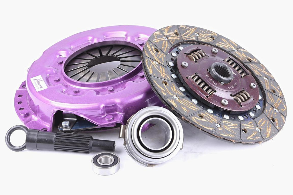 Kit frizione Xtreme Performance rinforzato organico - coppia 330 Nm - carico 700 kg (incremento del 100%) - Ø 215 mm - 22 denti - Ø mozzo 24.5 mm - KFD22002-1A