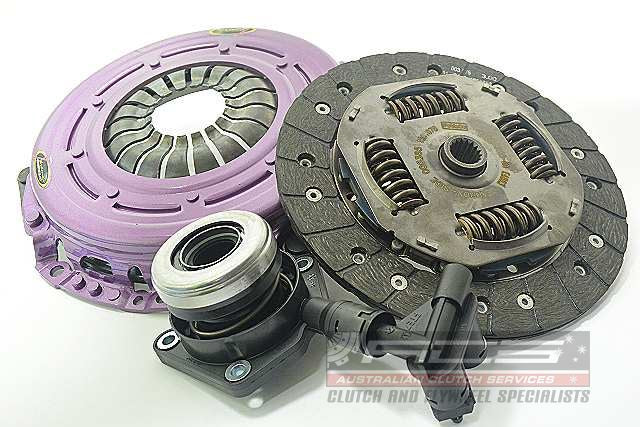 Kit frizione Xtreme Performance rinforzato organico con reggispinta idraulico CSC - carico 750 kg - Ford B-MAX 2012-2017 / Ford Ecosport 2013-2022 / Ford Fiesta MK6 B299/B409 MK7 B479 2012-2017 / Ford Focus MK2 MK3 C346 MK4 C519 2012-2018 (+2 modelli)