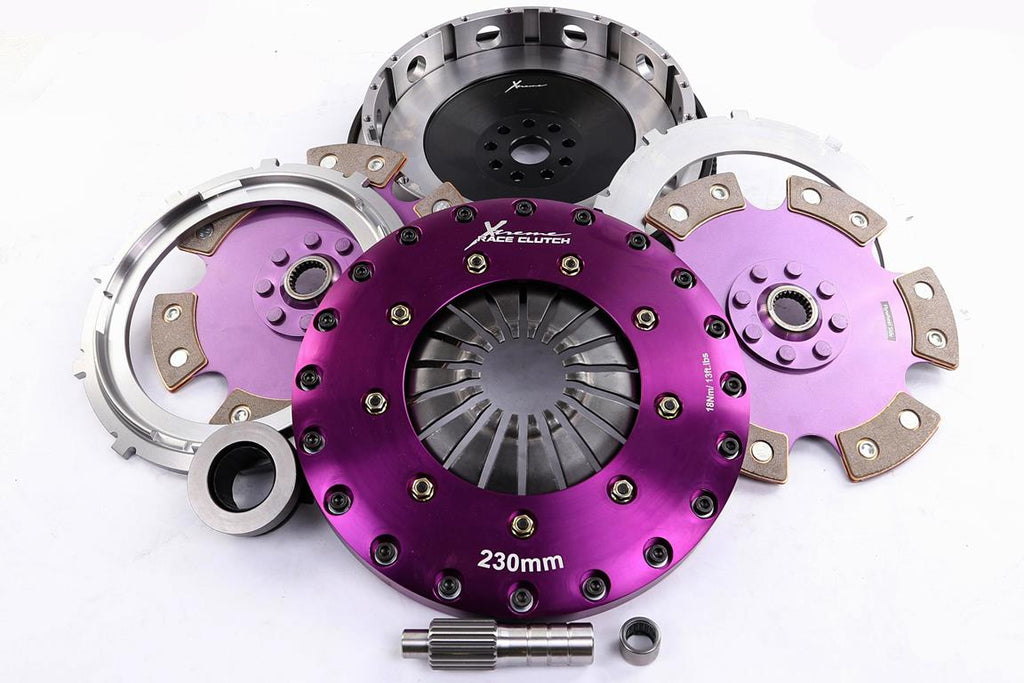 Kit frizione + volano Xtreme Performance Ø 230 mm ceramico rigido bidisco - coppia 1800 Nm - Ford Sierra 1987-1990