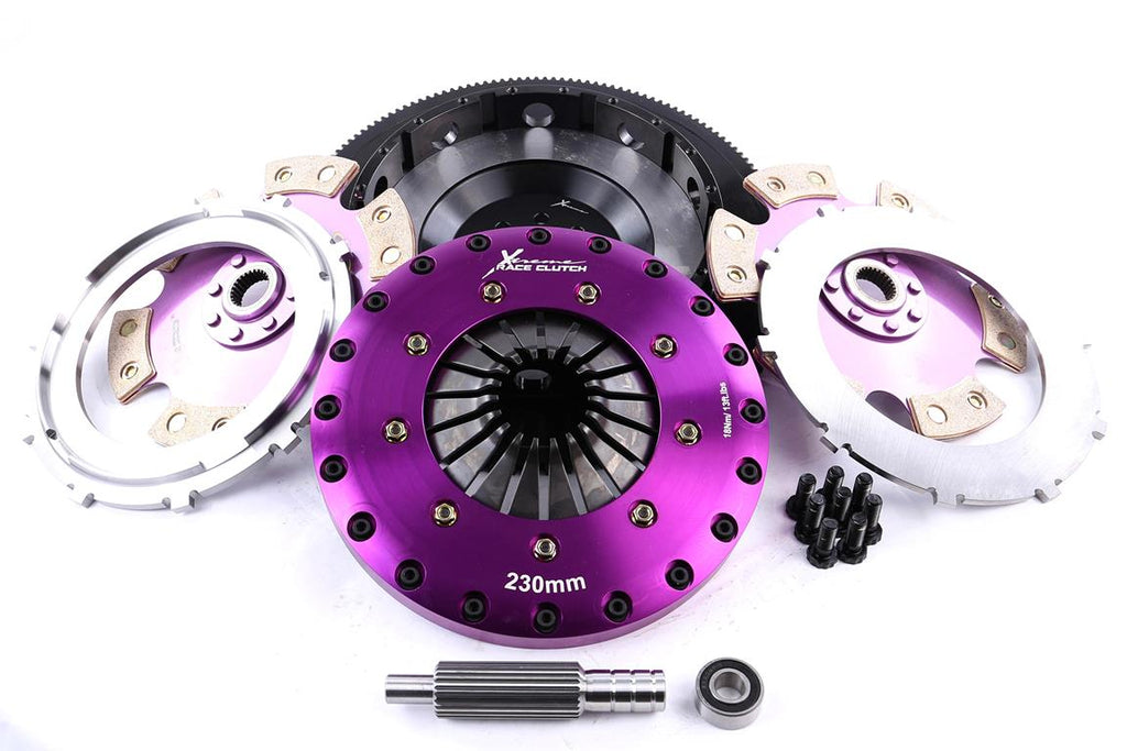 Componenti frizione Xtreme Clutch kit di conversione frizione FORD MOD V8 GFORCE GM 26x28.6mm - Ø 230 mm - 26 denti - Ø mozzo 28.6 mm - KFD23552-2E