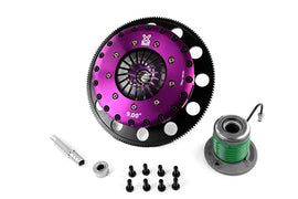 Kit frizione + volano Xtreme Performance Ø 230 mm ceramico rigido bidisco con reggispinta idraulico CSC - coppia 1800 Nm - 10 denti - Ø mozzo 27 mm - Ford Mustang MK5 S197 2005-2009 - KFD23657-2E