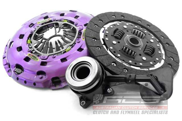 Kit frizione Xtreme Performance rinforzato organico con reggispinta idraulico CSC - coppia 420 Nm - carico 900 kg - Ford Focus MK1 2002-2004