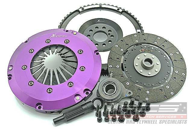 Kit frizione + volano Xtreme Performance rigido organico Plate con reggispinta idraulico CSC - Ford Focus MK1 MK2 MK3 C346 2005-2012 / Ford Mondeo MK2 MK3 MK4 CD391 2007-2015 / Ford S-MAX 2006-2014 / Volvo C30 (533) T5 2006-2013 (+6 modelli)