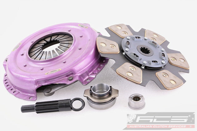 Kit frizione Xtreme Performance racing ceramico a molle - carico 1300 kg (incremento del 80%) - coppia 930 Nm - Ø 255 mm - 10 denti - Ø mozzo 27 mm - KFD26001-1R
