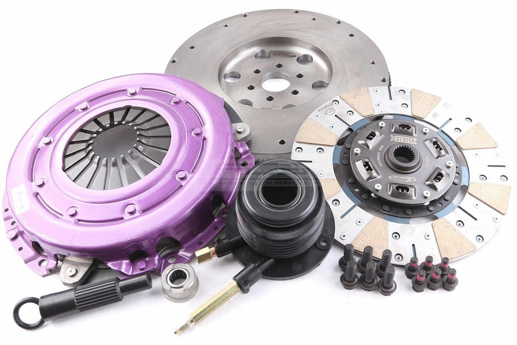 Kit frizione Xtreme Performance rinforzato ceramico ammortizzato - coppia 960 Nm - Ø 266 mm - 23 denti - Ø mozzo 26 mm - Ford Falcon 2002-2005 - KFD26690-1C