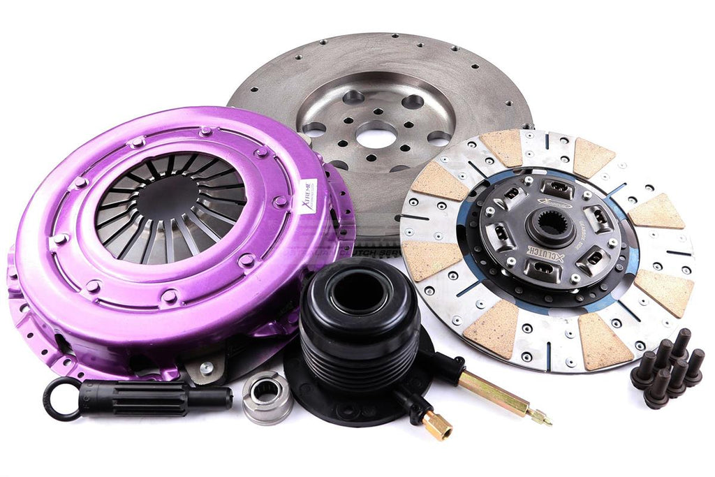 Kit frizione Xtreme Performance rinforzato ceramico ammortizzato - carico 1250 kg - coppia 960 Nm - Ø 266 mm - 23 denti - Ø mozzo 26 mm - KFD27604-1C