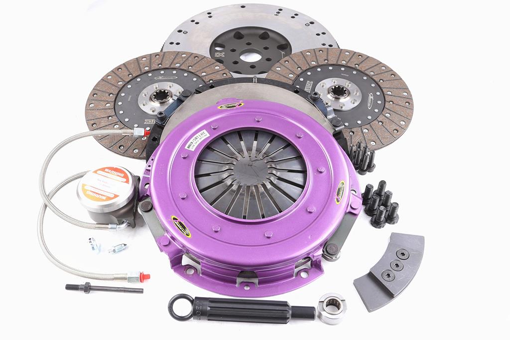 Kit frizione + volano Xtreme Performance Ø 270 mm organico bidisco con reggispinta idraulico CSC - coppia 1300 Nm - Ford F-100 1974-1986 / Ford F-350 1979-1986