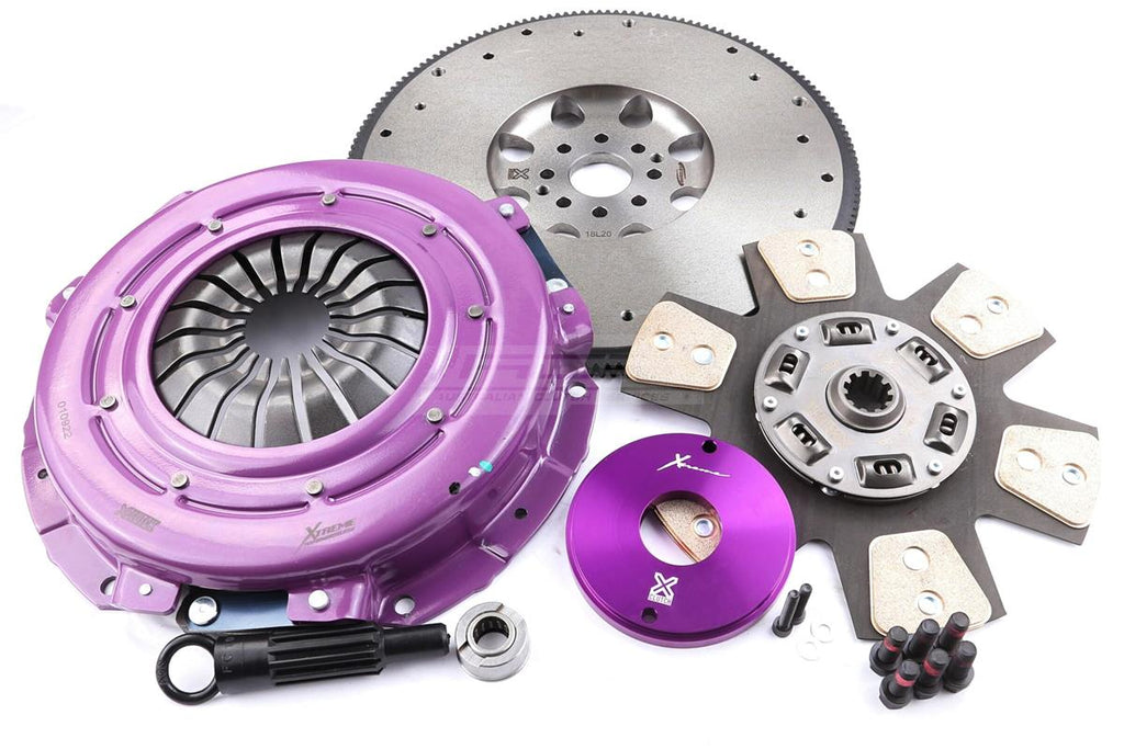 Kit frizione + volano Xtreme Performance rinforzato ceramico a molle - coppia 1060 Nm - Ø 280 mm - 10 denti - Ø mozzo 27 mm - KFD28520-1B