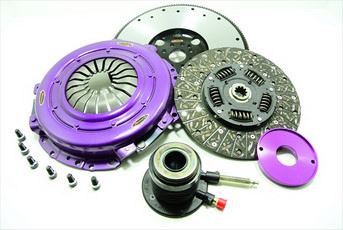 Kit frizione + volano Xtreme Performance rinforzato organico con reggispinta idraulico CSC - coppia 700 Nm - carico 1300 kg - Ø 280 mm - 10 denti - Ø mozzo 27 mm - KFD28620-1A