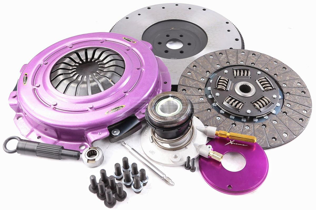 Kit frizione + volano Xtreme Performance rinforzato organico con reggispinta idraulico CSC - coppia 700 Nm - Ø 280 mm - 23 denti - Ø mozzo 26 mm - KFD28681-1A